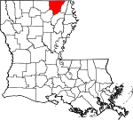 Morehouse Parish Map