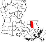 Tangipahoa Parish Map