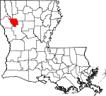 Red River Parish Map