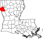 DeSoto Parish Map