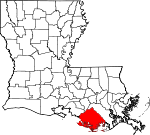 Terrebonne Parish Map