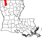 Webster Parish Map