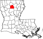 Jackson Parish Map