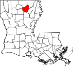 Ouachita Parish Map