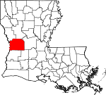 Vernon Parish Map