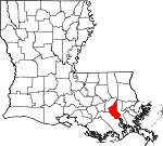 St. Charles Parish Map