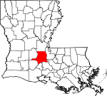 St. Landry Parish Map