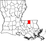 St. Helena Parish Map