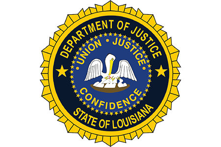 Louisiana Department of Justice Logo